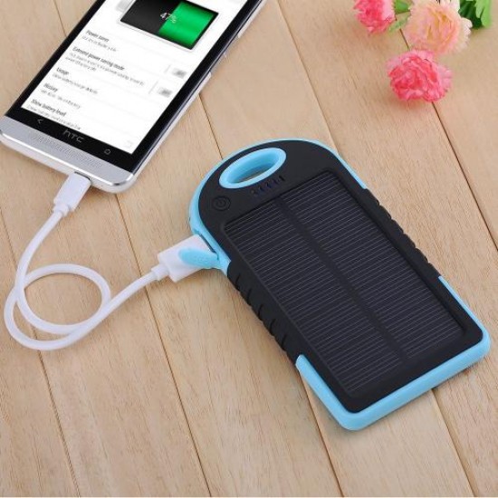 Güneş Enerjili Powerbank 10400mAh