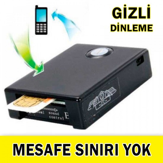 Ses Sensörlü Ortam Dinleme Cihazı