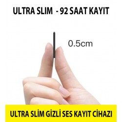 Ultra Slim Gizli Ses Kayıt Cihazı